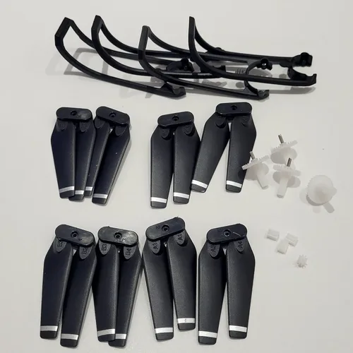 Miniatura 9 de for E99 PRO 2 Mini Drone for Motor Arm Shell/Propeller Protective Frame Gears Blade Clip for DIY(12PCS Blade Guard)