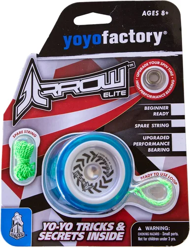 Miniatura 2 de YoyoFactory Arrow Elite - Juguete Yoyo para principiantes – Viene con cuerda extra y lazo para el dedo preatado – Incluye rodamientos