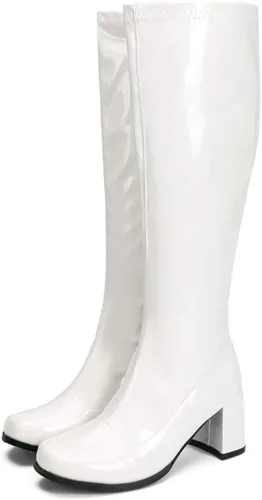 Miniatura 2 de LIURUIJIA Botas Go Go para mujer sobre la rodilla, talón con cremallera, XZ-YX-01-XK