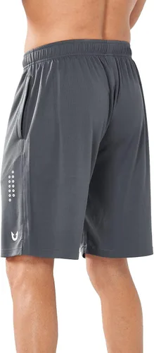 Miniatura 2 de NORTHYARD Pantalones cortos de baloncesto atléticos de 10 pulgadas para hombre, de secado rápido, pantalones cortos de entrenamiento de malla ligera