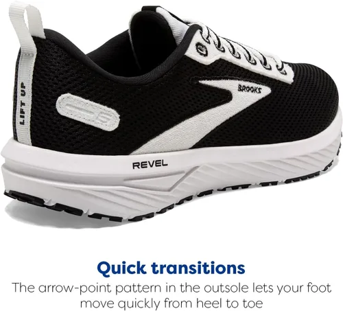 Miniatura 4 de Brooks - Tenis Revel 6 de correr neutros para mujer