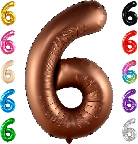 Miniatura 63 de Globo gigante plateado del número 0 de 40 pulgadas – Globo Mylar del número 0 Globo plateado 0 para decoraciones de fiesta Globo plateado