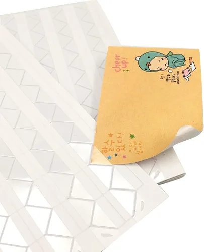 Miniatura 11 de 10 hojas (paquete de 1020) esquinas fotográficas autoadhesivas de papel de PVC, calcomanías de esquina para álbumes de recortes, diario personal