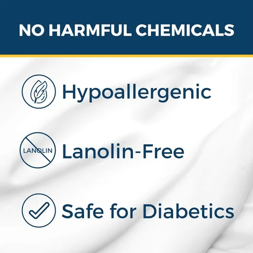 Miniatura 4 de Nordic Care Crema para el cuidado de los pies Reparación intensiva con urea y glicerina para pies secos y talones agrietados Resultados notables