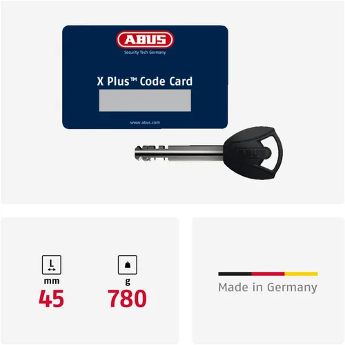 Miniatura 2 de Abus Disc Lock Granit Sledg 77 Grip Rojo