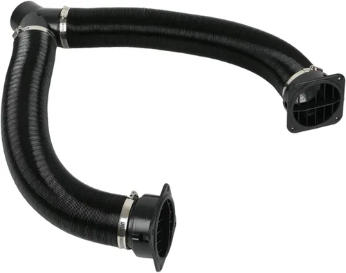 76mm / 3 Pulgadas Tubo de Salida de Ventilación Extensible en Y para Calentador de Estacionamiento Diésel, Conducto Flexible de Aire Caliente para
