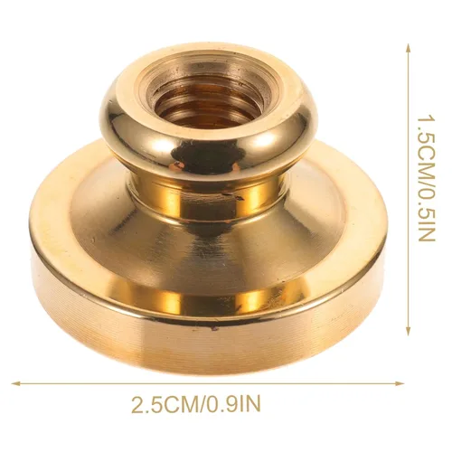 Miniatura 6 de SEWACC Cabeza de sello de cera de latón antiguo, cabeza de sello de cera de latón antiguo, cabeza de sello de sello 3D grabada profunda para sobres