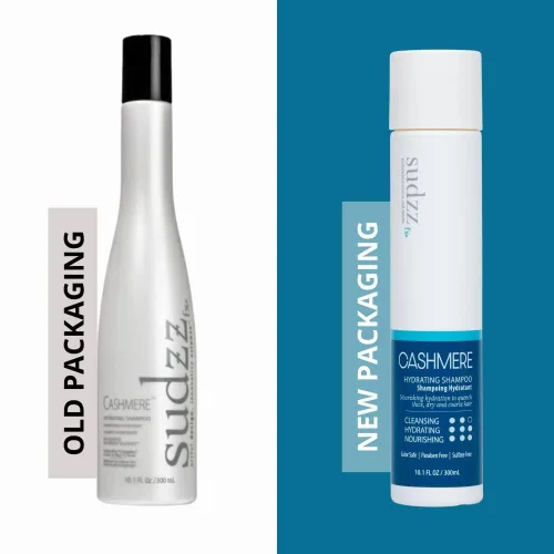 Miniatura 4 de SUDZZFX Champú hidratante de cachemira + paquete de muestras para el cuidado del cabello, sin sulfatos, champú seguro para el color (10.1 onzas)