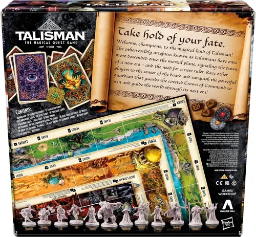 Miniatura 22 de Avalon Hill Talisman: The Magical Quest - Juego de mesa (5ª edición) Juegos de aventura de mesa de fantasía A partir de 12 años De 2 a 6