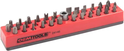 Miniatura 9 de OEMTOOLS 24144 - Soporte magnético para brocas hexagonales de 36 piezas, organizadores de puntas hexagonales, soportes magnéticos para superficies