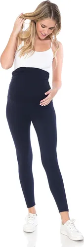 Miniatura 8 de Leggings Depot - Leggings de maternidad para mujer, sobre el vientre, mallas de yoga casuales para embarazo
