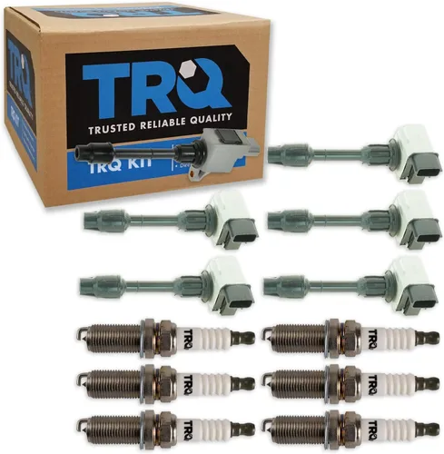Miniatura 95 de Kit de Bobina de Encendido y Bujía TRQ 8 Piezas Bujías de Iridio Compatibles con Mercedes-Benz C250 2012-2015 y SLK250 2012-2015