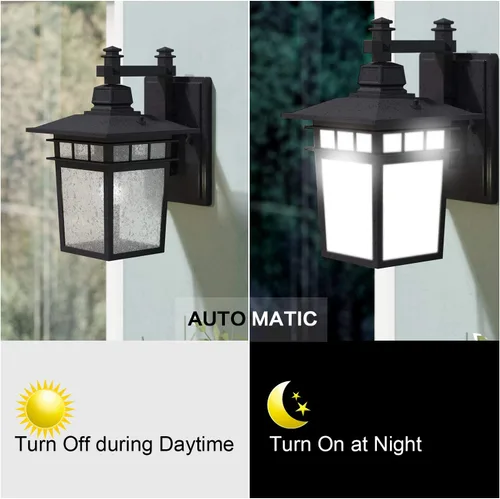 Miniatura 3 de Bombillas con sensor de luz del anochecer al amanecer, A19 12 W (equivalente a 100 W), bombillas LED de encendido automático de 1200 lúmenes, base