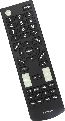 Miniatura 3 de NS-RC4NA-18 - Control remoto de repuesto para Insignia TV NS-22D420NA18 NS-32D220NA18 NS-32D311NA17 NS-40D420MX18 NS-40D420NA18 NS-49D420MX18