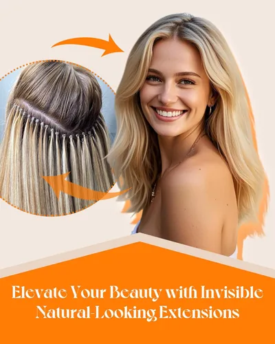 Miniatura 7 de Sunny Hair - Coletero para cabello humano de 8 a 20 in, con base de 5 x 5 in, para mujeres con decoración para el cabello, 14", #P4/27