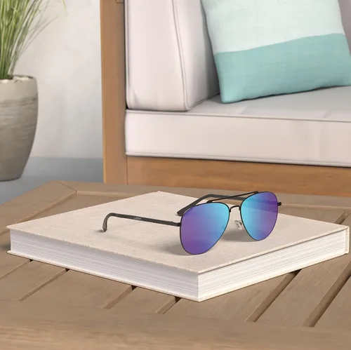 Miniatura 19 de LUENX, Aviator - Gafas de sol polarizadas, para hombres y mujeres, protección UV 400, con funda 60MM