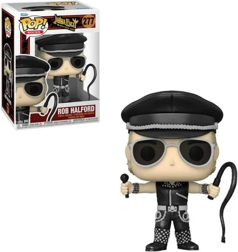 Miniatura 6 de POP Rocks: Judas Priest - Figura de vinilo de Rob Halford Funko (paquete con funda protectora de caja compatible), multicolor, 3.75 pulgadas