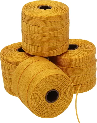 Miniatura 67 de The Beadsmith S-Lon Cordón para Cuentas – Cordón de Nylon Torcido de 0.5 mm para Ensartar, Paquete de 4, Mezcla de Neutrales Fríos, TEX210, 77