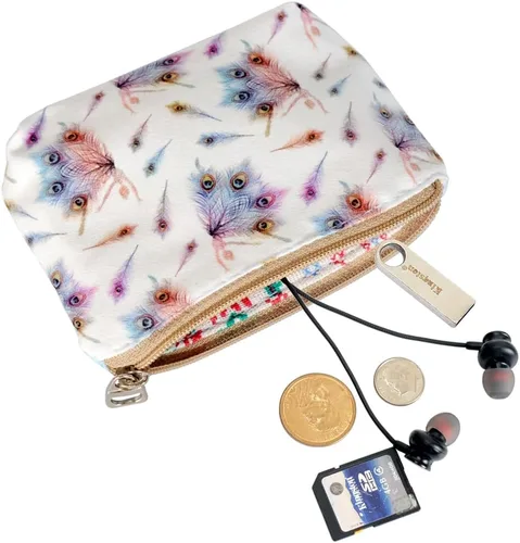 Miniatura 4 de Monedero pequeño, Bailarina de plumas, Lindo