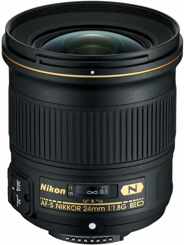 Nikon AF-S FX NIKKOR 0.945 in f/1.8G ED Lente fija con enfoque automático para cámaras DSLR Nikon