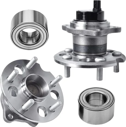 Miniatura 95 de Detroit Axle - Kit de nudillos de dirección delantera izquierda para Ford Edge Lincoln MKX 07-10, cojinete de rueda del lado del conductor, nudillo