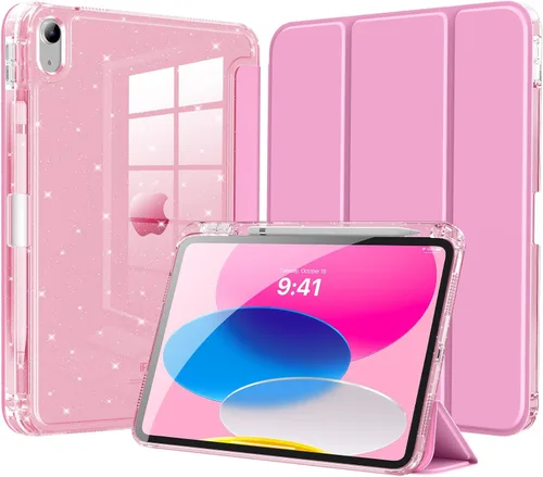 Miniatura 19 de MoKo Funda delgada para iPad (A16) de 11ª generación de 11 pulgadas 2025, iPad de 10ª generación 2022 de 10.9 pulgadas, funda inteligente