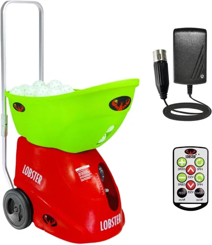 Miniatura 7 de Lobster Sports Pickleball Machine – Full-Featured – Adjustable Topspin, Backspin, & Lobs, Random Oscillation, Ball Speed (20-60MPH), Lightweight &