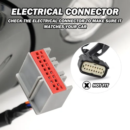 Miniatura 4 de Espejo Lateral Izquierdo del Conductor para Ford Fusion Sedan S SE SE Híbrido 2013 2014 2015 2016, Espejo Eléctrico con Calefacción, Luz de Señal