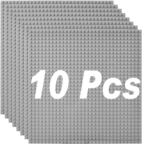 Miniatura 13 de Placas de construcción clásicas de 10 x 10 pulgadas, 100% compatibles con todas las principales marcas y mesas de actividades, plataformas creativas
