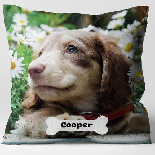 Miniatura 13 de Almohada personalizada con foto y texto - Regalo conmemorativo personalizado para la familia, aniversario, boda, almohada decorativa de 16 x 16