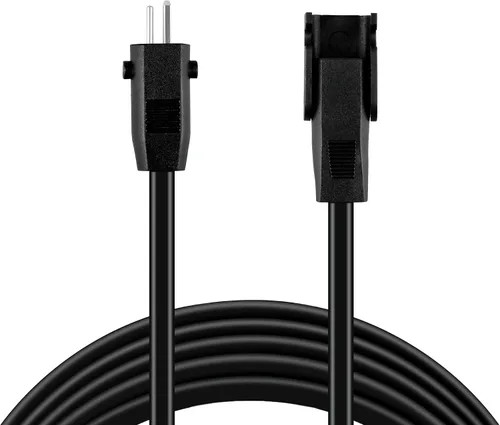 Miniatura 3 de Cable de alimentación de extensión de 2 clavijas de 6 pies para transformador eléctrico FBS PSK651 compatible con sillas elevadoras Pride CTLDC1582