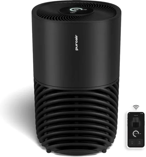 PuroAir 130 purificadores de aire HEPA para mascotas domésticas – Cubre hasta 600 pies cuadrados – Filtra hasta el 99.9% de los contaminantes, humo,