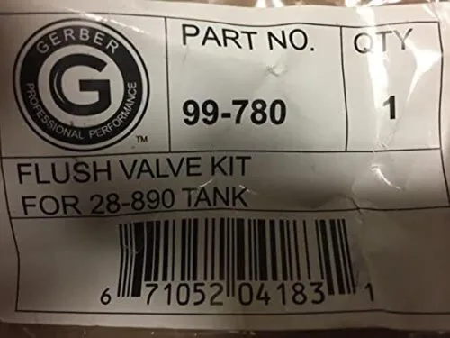 Miniatura 2 de Gerber G0099780 Válvula de descarga para tanque 28-890