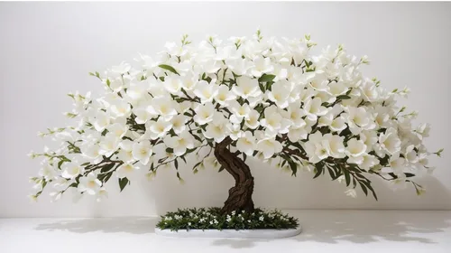 10 semillas de árbol bonsái de flor de cerezo blanco nieve para plantar