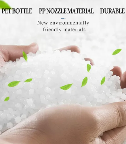 Miniatura 6 de Botella de spray ámbar para limpieza, plástico saludable y botella de spray de 32 onzas para cabello, manos, ropa, baño y plantas, botellas de spray
