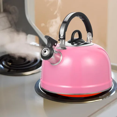 Miniatura 8 de Alipis Hervidor de gas con boquilla de gran diámetro, práctica olla de agua caliente para cocina y uso doméstico, 7.28 pulgadas