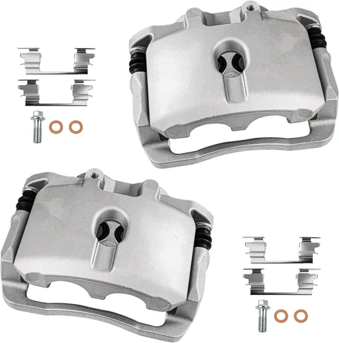 Miniatura 8 de cciyu Ensamblaje de pinza de freno trasero izquierdo con soporte 18B4712 para Chevy para blazer/para S10, para GMC para Jimmy/para Sonoma