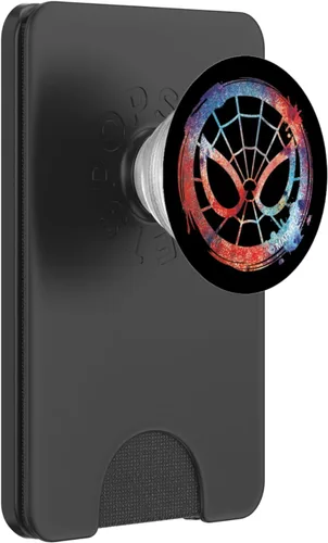 Miniatura 7 de Marvel - Máscara de Spider-Man Peter Parker PopSockets con agarre y soporte para teléfonos y tabletas, Negro