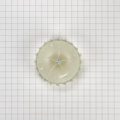 Miniatura 2 de Whirlpool WPW10349492 Rueda de soplador de secadora de carga frontal OEM, blanco