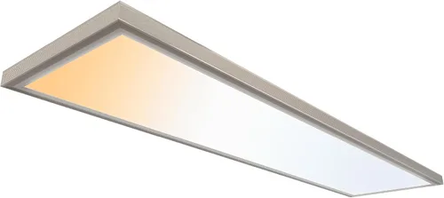 Miniatura 10 de Panel de Luz de Techo de Montaje en Superficie Ultralux de 1x4 pies – Delgado, Iluminado por los Bordes, Panel Plano de Montaje al Ras para Cocina