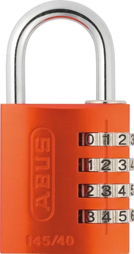 Miniatura 16 de ABUS 145/30 Candado de combinación no-TSA para maletas rígidas, equipaje, reajustable, color amarillo