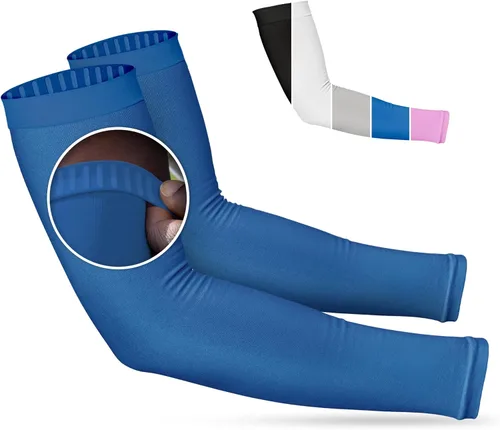 Miniatura 12 de SportsTrail Mangas Refrescantes para Brazos para Hombres y Mujeres – Transpirables, Protección Solar UV, Mangas Deportivas para Brazos para Mujeres