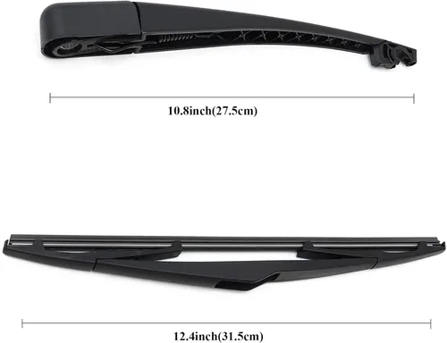 Miniatura 2 de Juego de brazo y limpiaparabrisas trasero para Nissan Rogue 2008-2008, Hyundai Tucson 2010-2015 y Kia Sportage 2011-2015 Número OEM de repuesto