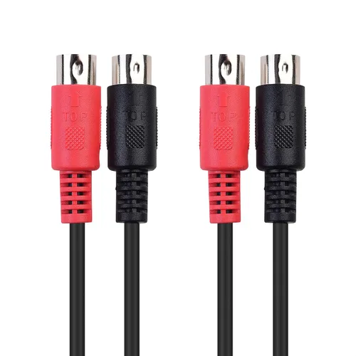 Miniatura 5 de Cable Matters Cable doble MIDI DIN de 5 pines (cable MIDI combinado de 5 pines) - 9.8 pies