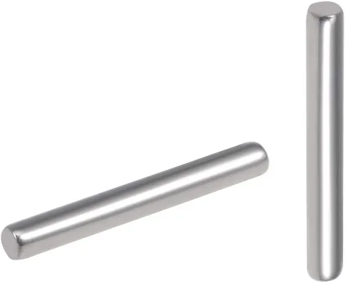 uxcell 100 clavijas de acero inoxidable 304 de 0.059 in x 0.472 in, estantes de soporte, color plateado