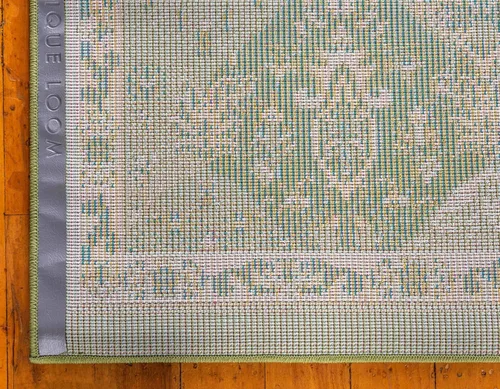 Miniatura 9 de Unique Loom Penrose Collection - Alfombra de área - Blake (2' 2" x 3' 1" Rectángulo, Verde/Beige)