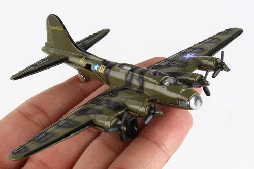 Miniatura 4 de Daron Worldwide Trading Runway24 B-17 Vehículo, Oliva