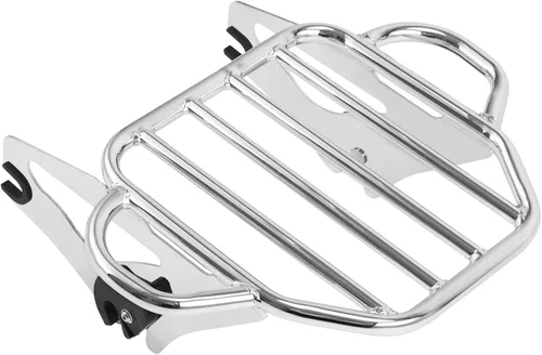 Miniatura 4 de TCT-MOTORPARTS 2 Up Tour Pack Rack de equipaje de montaje para Harley Touring Road King Street Glide 2009-2025 CVO Limited FLHTKSE Cromado