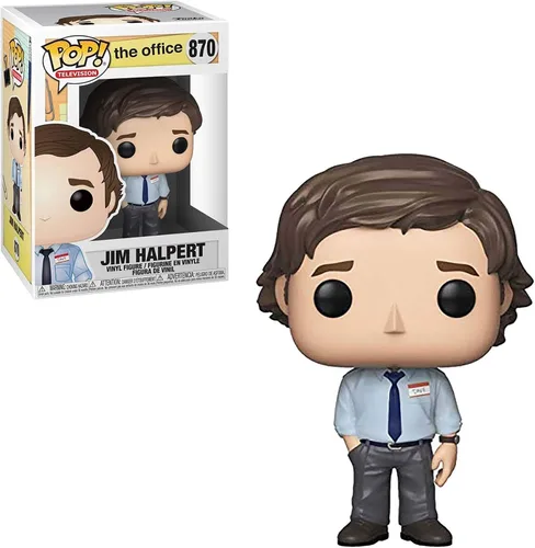 Funko Pop TV: The Office - Jim Halpert - Variante de Chance of Rare Chase - Figura de vinilo coleccionable - Idea de regalo - Producto oficial -
