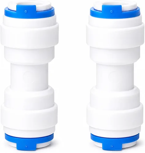 Miniatura 8 de Unidad de conector de tubo de línea de agua para refrigerador de 5/16" a 5/16" compatible con GE Reemplazar WR02X11330
